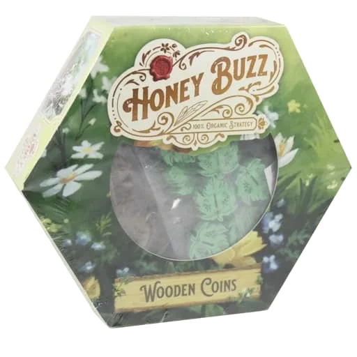 Caja del juego Honey Buzz Wooden Coins