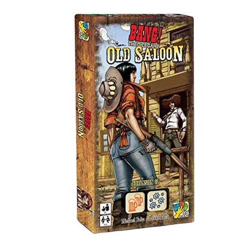 Caja del juego BANG! The Dice Game: Old Saloon