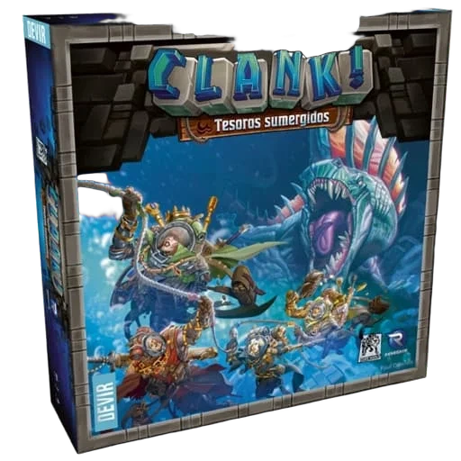 Caja del juego Clank!: Tesoros Sumergidos