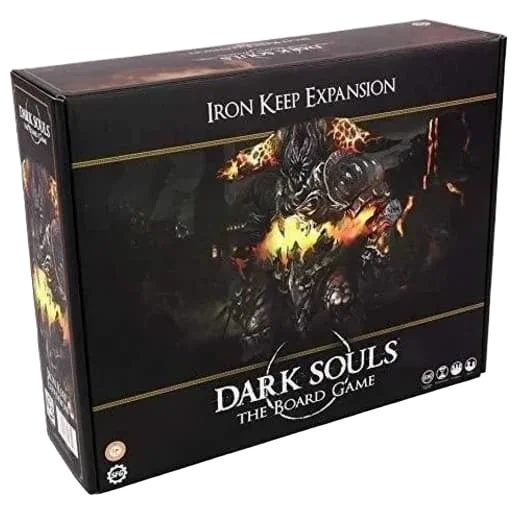 Caja del juego Dark Souls: The Board Game – Iron Keep Expansion
