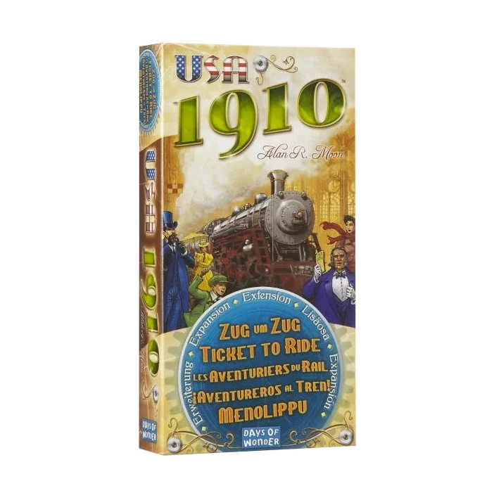 Caja del juego Ticket to Ride: USA 1910