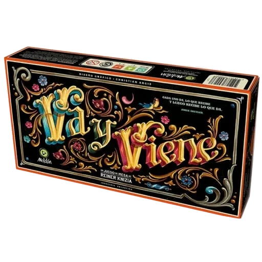 Caja del juego Va y Viene