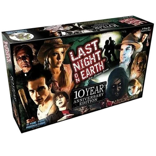 Caja del juego Last Night on Earth: The Zombie Game – 10 Year Anniversary Edition