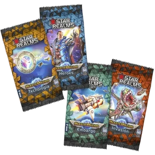 Caja del juego Star Realms: Alerta Máxima – Héroes