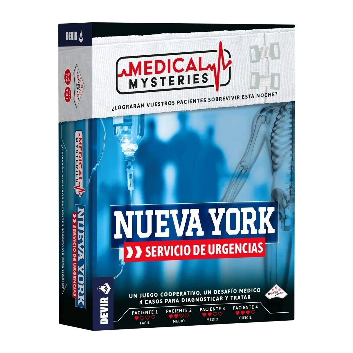 Caja del juego Medical Mysteries: Nueva York Servicio de Urgencias