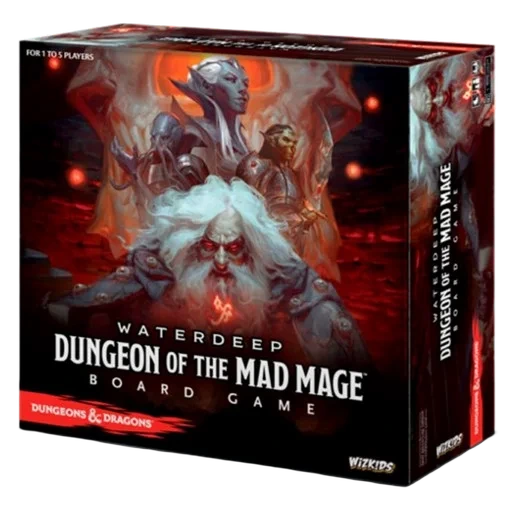 Caja del juego Dungeons & Dragons: Waterdeep – Dungeon of the Mad Mage Board Game