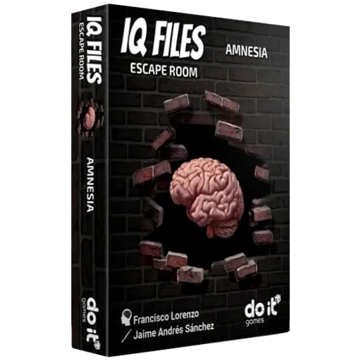 Caja del juego IQ Files: Escape Room – Amnesia