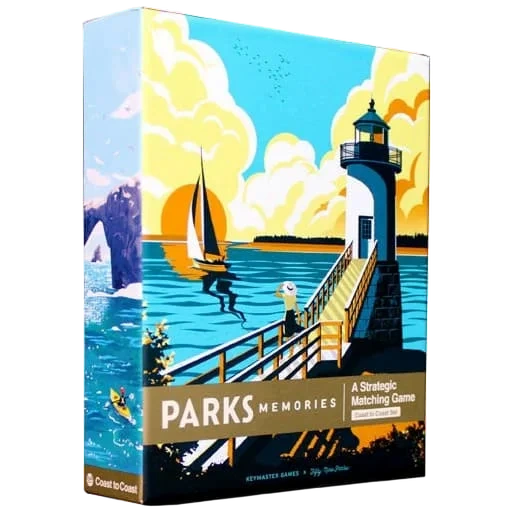 Caja del juego PARKS Memories: Coast to Coast