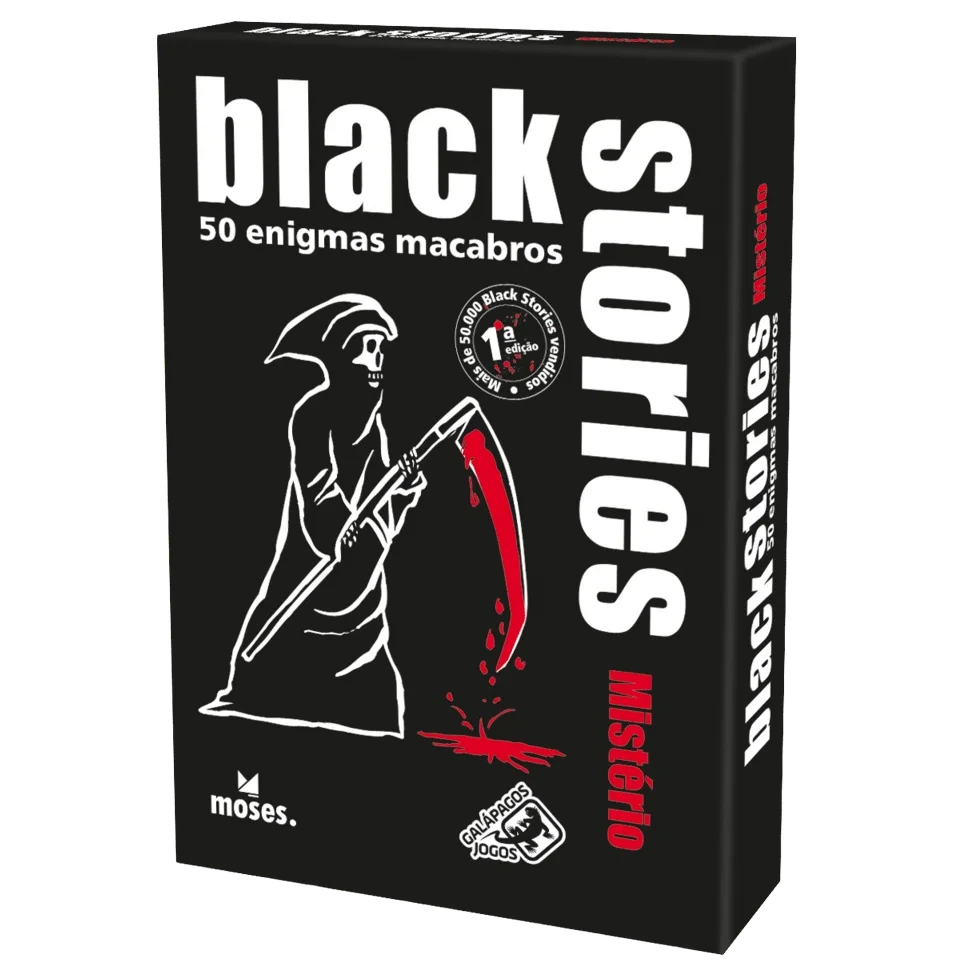 Caja del juego Black Stories: Edición Misterio