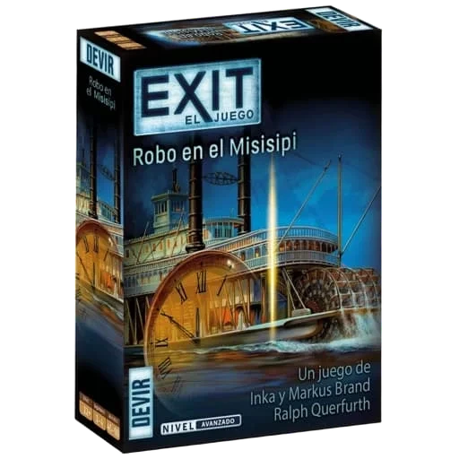 Caja del juego EXIT: The Game – Theft on the Mississippi