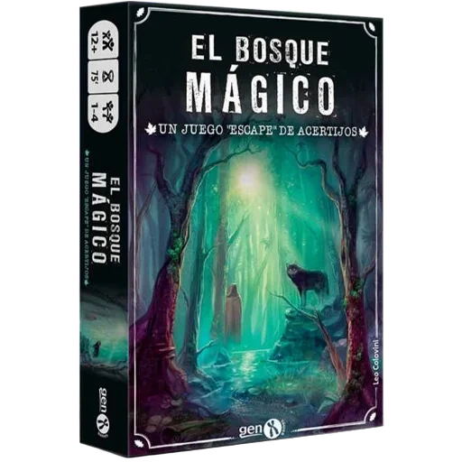 Caja del juego Escape El Bosque Mágico