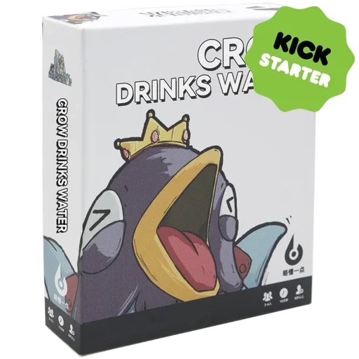 Caja del juego Crow Drinks Water