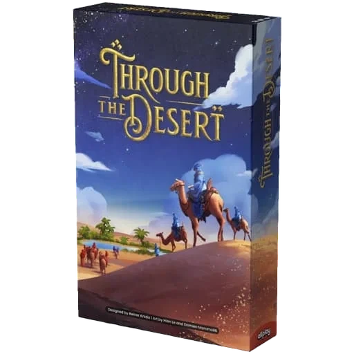 Caja del juego Through the Desert