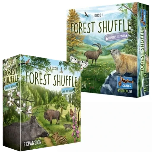 Caja del juego Forest Shuffle: Alpine