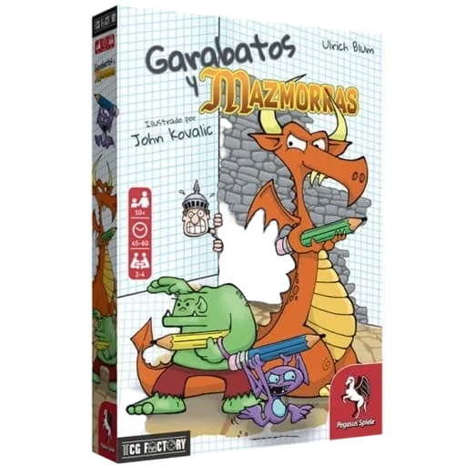 Caja del juego Garabatos y Mazmorras
