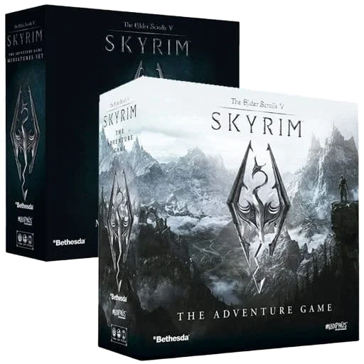 Caja del juego The Elder Scrolls V: Skyrim – The Adventure Game