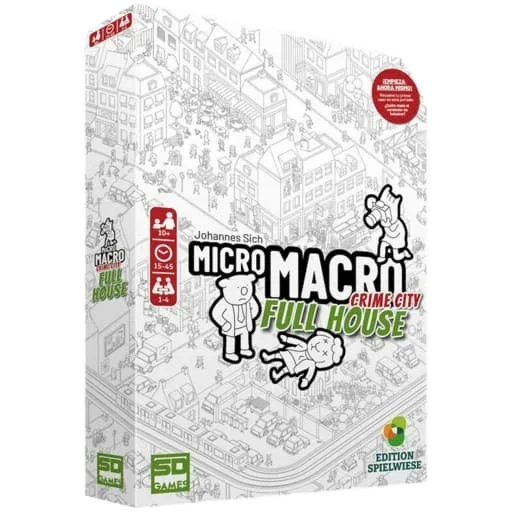 Caja del juego MicroMacro: Crime City – Full House