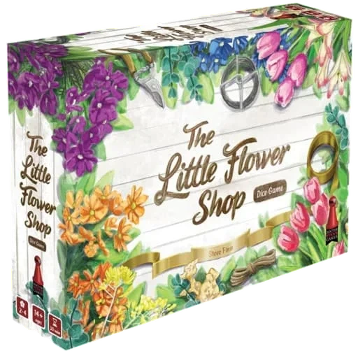 Caja del juego The Little Flower Shop Dice Game