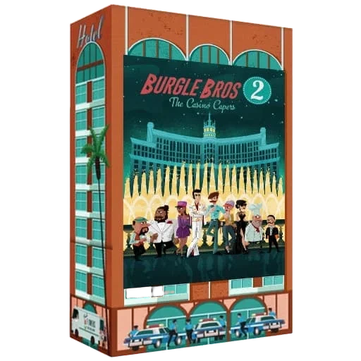 Caja del juego Burgle Bros 2: Operación Casino