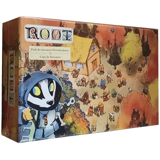 Caja del juego Root: Marauder Hirelings Pack & Hireling Box