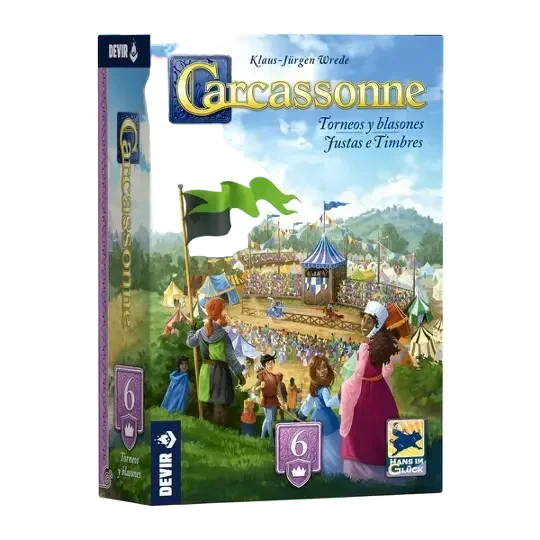 Caja del juego Carcassonne: Jousts & Crests