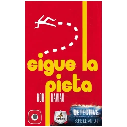 Caja del juego Detective: Serie de autor – Sigue la pista