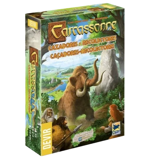 Caja del juego Carcassonne: Cazadores y recolectores