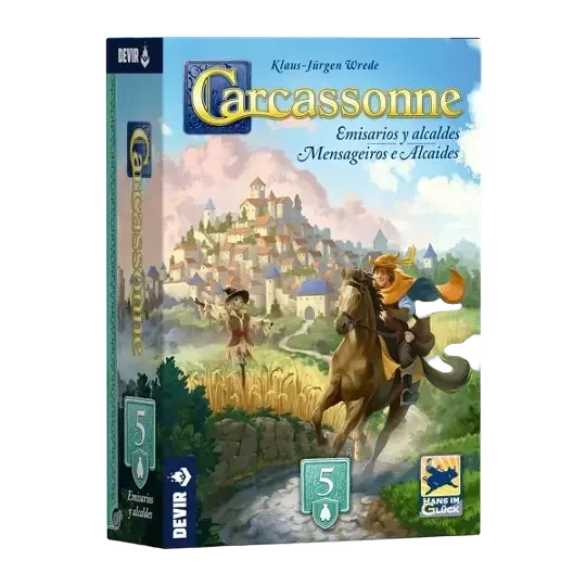 Caja del juego Carcassonne: Messengers & Mayors