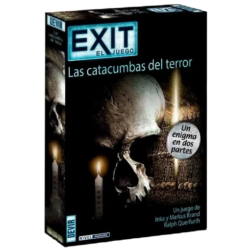 Caja del juego EXIT: El Juego – Las Catacumbas del Terror