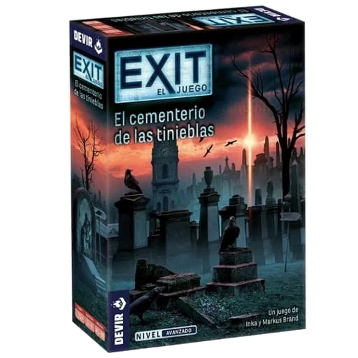 Caja del juego EXIT: El Juego – El cementerio de las tinieblas