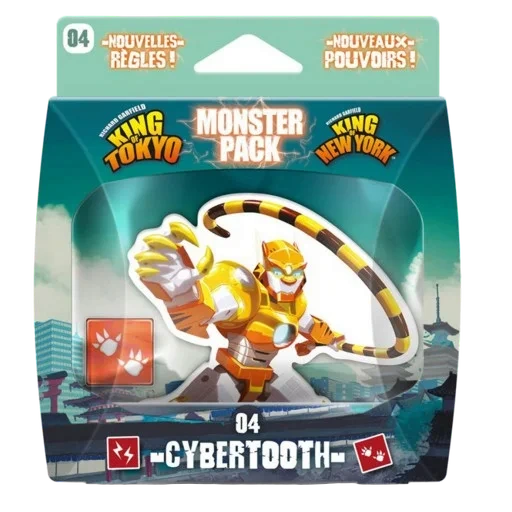 Caja del juego King of Tokyo/New York: Monster Pack – Cybertooth