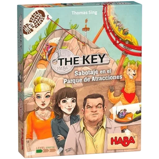 Caja del juego The Key: Sabotaje en el Parque de Atracciones