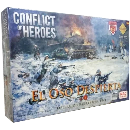 Caja del juego Conflict of Heroes: ¡El oso despierta!