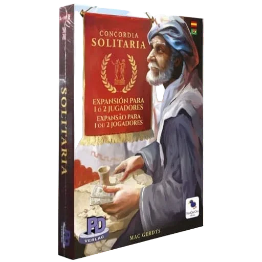 Caja del juego Concordia: Solitaria
