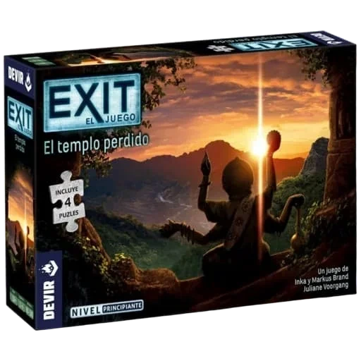 Caja del juego EXIT: The Game + Puzzle – The Sacred Temple