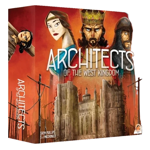 Caja del juego Architects of the West Kingdom