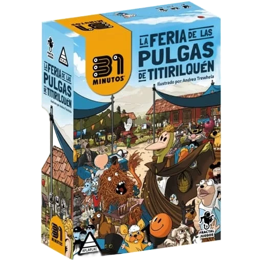 Caja del juego 31 Minutos: La Feria de las Pulgas de Titirilquén