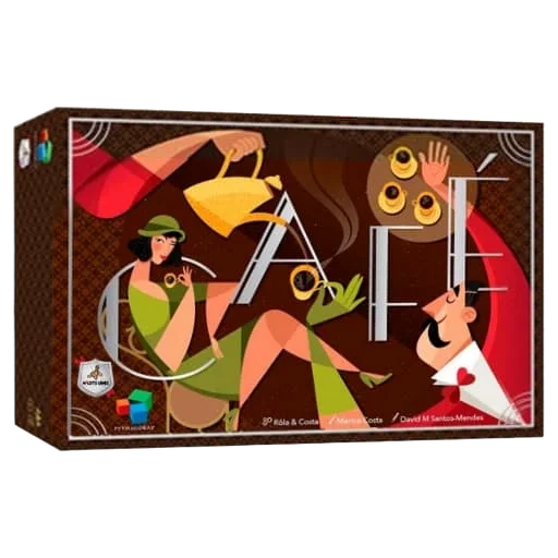 Caja del juego Café