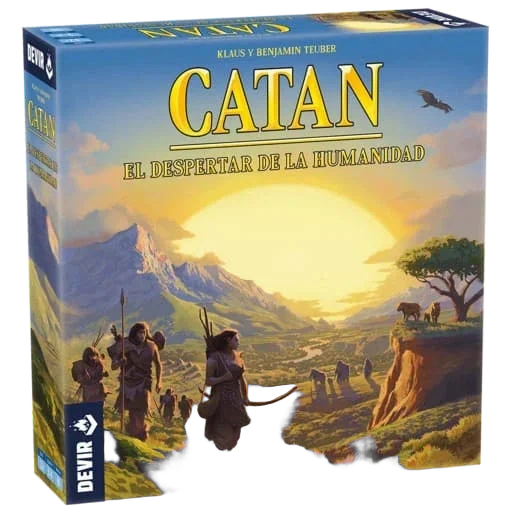 Caja del juego Catan: El Despertar de la Humanidad