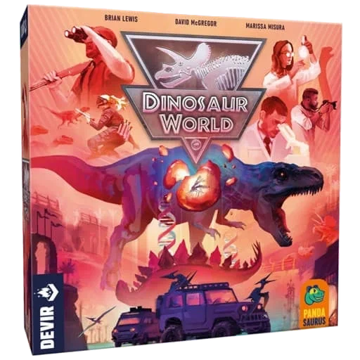 Caja del juego Dinosaur World