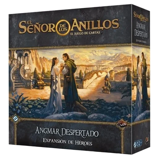 Caja del juego El Señor de los Anillos: El Juego de Cartas – Angmar Despertado: Expansión de Héroes