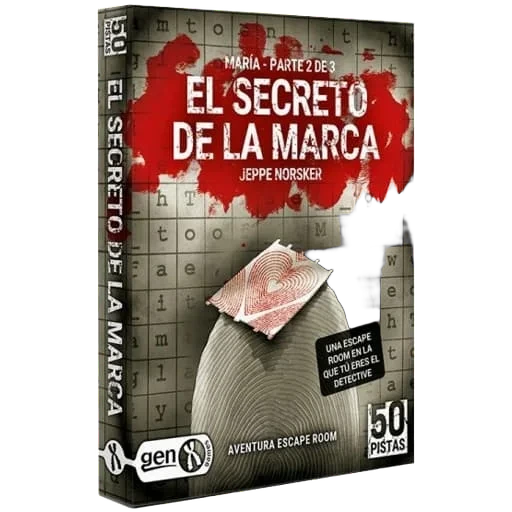 Caja del juego 50 Pistas: El Secreto de la Marca