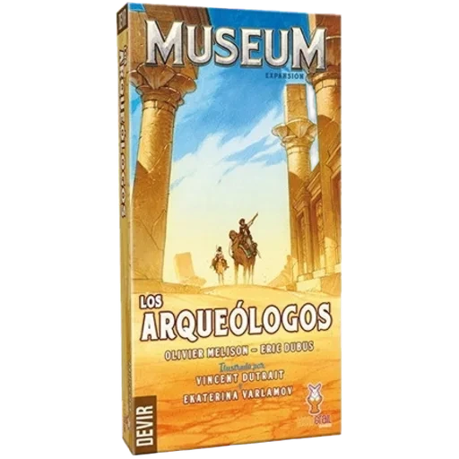 Caja del juego Museum: Los Arqueólogos