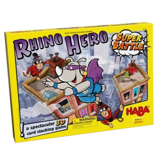 Caja del juego Rhino Hero: Super Battle