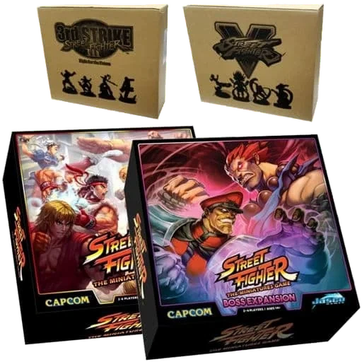 Caja del juego Street Fighter