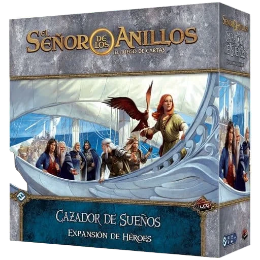 Caja del juego El Señor de los Anillos: El Juego de Cartas – Cazador de Sueños: Expansión de Héroes