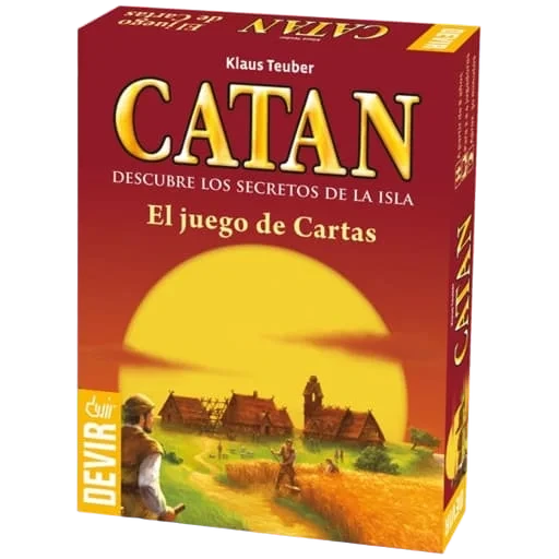 Caja del juego Catan: El juego de Cartas