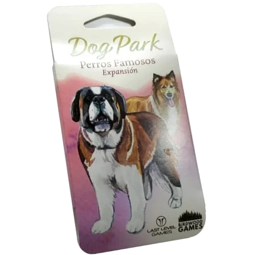 Caja del juego Dog Park: Perros Famosos Expansión