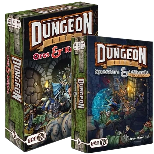 Caja del juego Dungeon Lite: Orcs and Knights