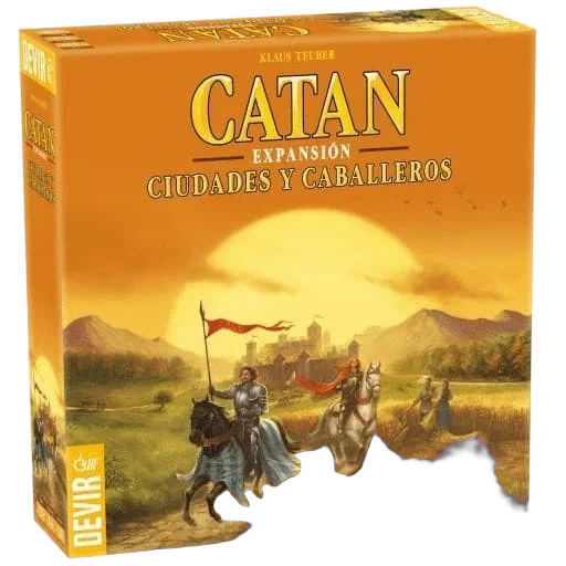 Caja del juego Catan: Ciudades y Caballeros